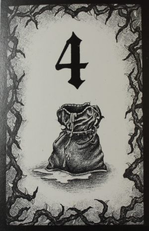 PARTS ONLY - Atmosfear "The Harbingers" Board Game - #19 Duel Card Only