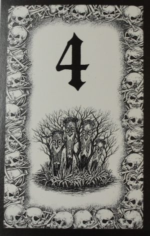 PARTS ONLY - Atmosfear "The Harbingers" Board Game - #21 Duel Card Only
