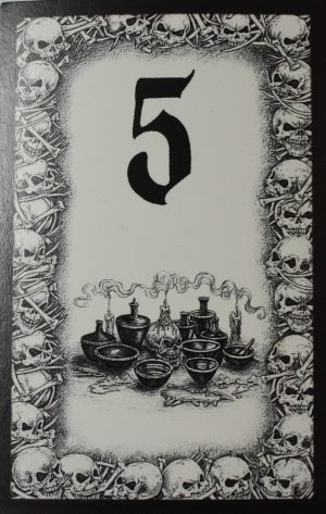 PARTS ONLY - Atmosfear "The Harbingers" Board Game - #27 Duel Card Only