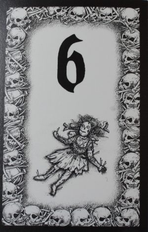 PARTS ONLY - Atmosfear "The Harbingers" Board Game - #32 Duel Card Only