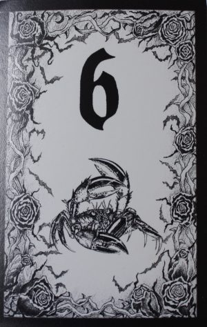 PARTS ONLY - Atmosfear "The Harbingers" Board Game - #34 Duel Card Only