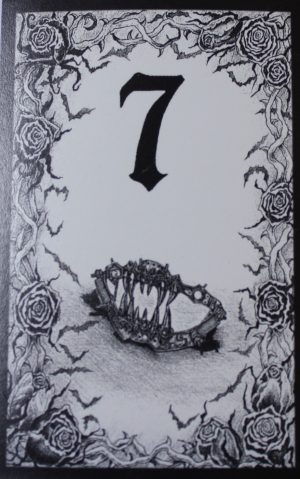 PARTS ONLY - Atmosfear "The Harbingers" Board Game - #37 Duel Card Only