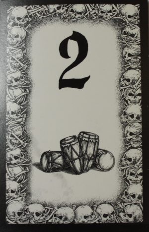 PARTS ONLY - Atmosfear "The Harbingers" Board Game - #7 Duel Card Only
