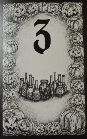 PARTS ONLY - Atmosfear "The Harbingers" Board Game - #12 Duel Card Only