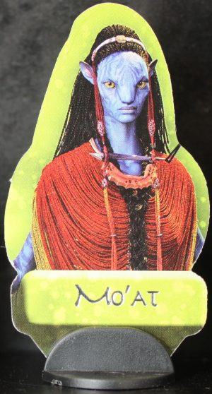 PARTS ONLY -Avatar The Board Game - Mo'at Na'vi Warrior Pawn & Stand