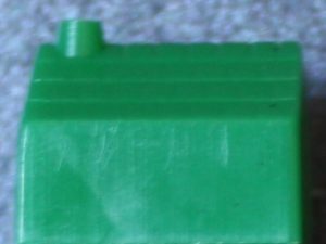 PARTS ONLY - Monopoly Board Game - (1) Green House Only