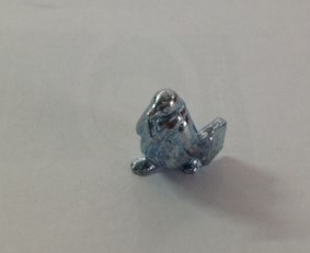 PARTS ONLY - Monopoly Board Game "Cheaters" Edition - Pewter Corporate Penguin Token Only