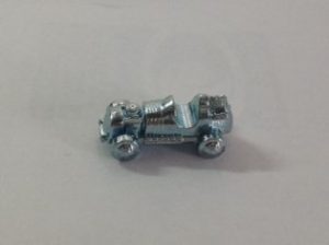 PARTS ONLY - Monopoly Board Game "Cheaters" Edition - Pewter "The Getaway Car" Token