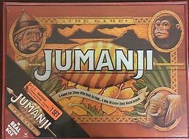 Jumanji Board Game Wooden Box Edition - New