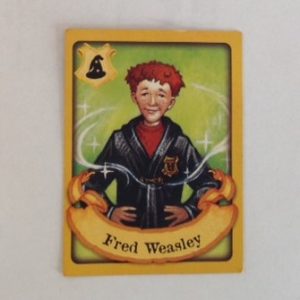 PARTS ONLY - Harry Potter Mystery at Hogwarts Board Game - (1) "Fred Weasley" Card Only