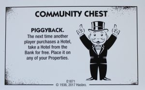 PARTS ONLY - Monopoly Board Game "Cheaters" Edition - (1) Community Chest Card #4 Only