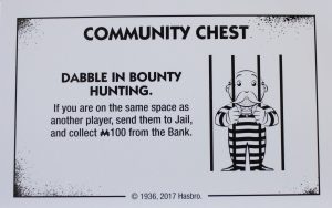 PARTS ONLY - Monopoly Board Game "Cheaters" Edition - (1) Community Chest Card #7 Only