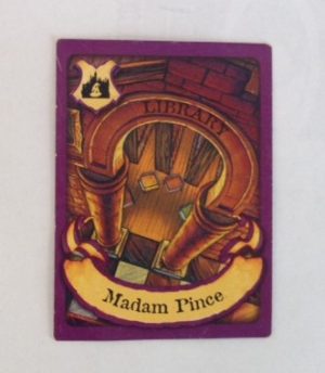 PARTS ONLY - Harry Potter Mystery at Hogwarts Board Game - (1) Madam Pince Card Only