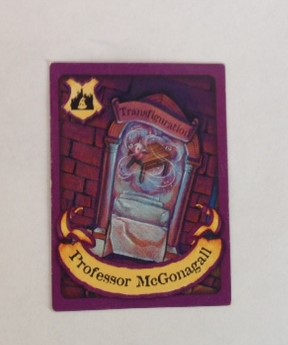 PARTS ONLY - Harry Potter Mystery at Hogwarts Board Game - (1) Professor McGonagall Card Only