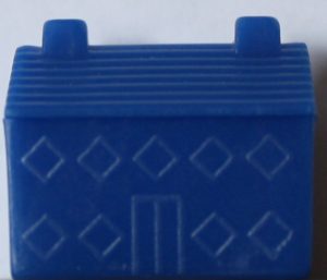 PARTS ONLY -Monopoly Board Game - Blue Hotel