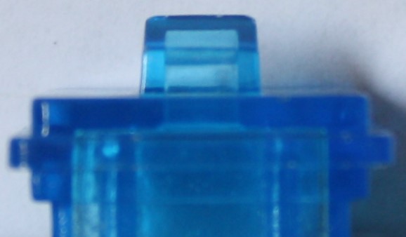 PARTS ONLY -Monopoly Board Game - Translucent Blue House