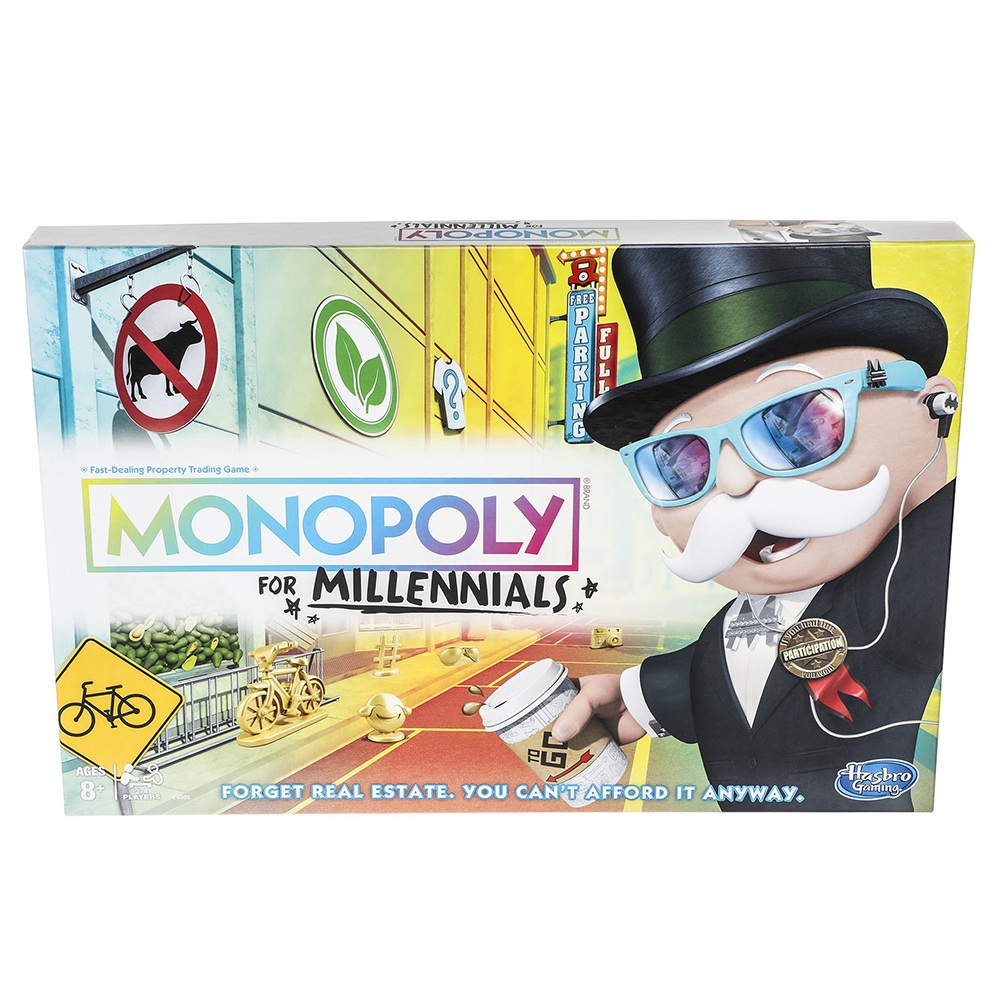 Monopoly For Millennials Board Game