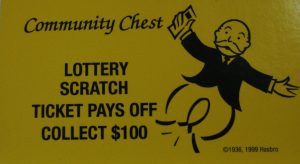 PARTS ONLY - Monopoly 2000 Millennium Board Game - #1 Community Chest Card Only