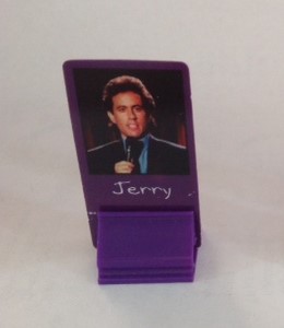 PARTS ONLY - Clue Seinfeld Board Game - Jerry Seinfeld Pawn and Stand Only