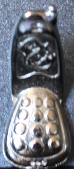 PARTS ONLY - Monopoly Board Game 2000 Millennium Tin Edition - (1) Metal Cell Phone Token Only