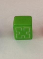 PARTS ONLY -Pictionary Board Game - (1) Green Cube