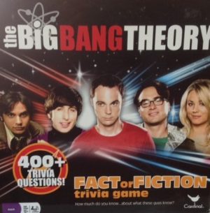 The Big Bang Theory Fact or Fiction Trivia Board Game - Used