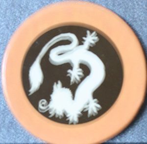 PARTS ONLY - Pirateology Board Game Parts - (1) Orange Land Marker Only