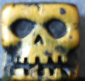 PARTS ONLY -Pirateology Board Game Parts - (1) Skull Die