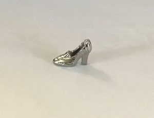 PARTS ONLY Monopoly Board Game "70th Anniversary" Edition - Over Sized Pewter High Heel Token