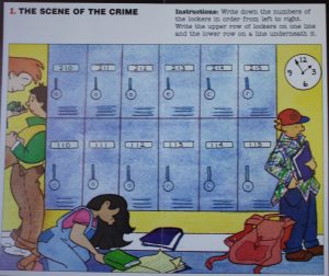 PARTS ONLY -Ghost Writer Mystery Board Game - Case #1 Ghostwriter Mystery Card