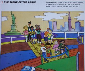 PARTS ONLY -Ghost Writer Mystery Board Game - Case #47 Ghostwriter Mystery Card