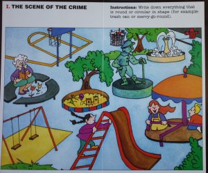 PARTS ONLY -Ghost Writer Mystery Board Game - Case #6 Ghostwriter Mystery Card