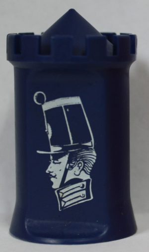 PARTS ONLY -Stratego Board Game Parker Bros 1959 Version - (1) Blue Captain Only