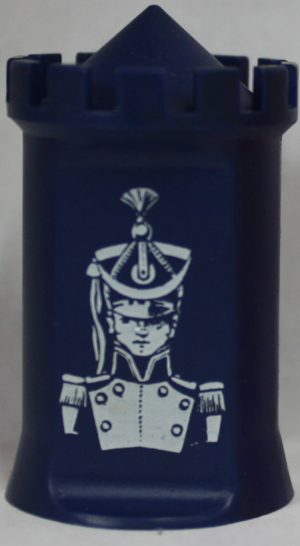 PARTS ONLY -Stratego Board Game Parker Bros 1959 Version - (1) Blue Lieutenant Only