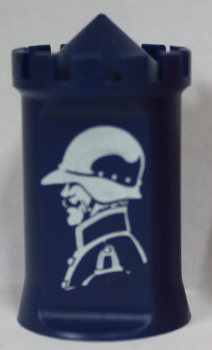 PARTS ONLY -Stratego Board Game Parker Bros 1959 Version - (1) Blue Miner Only