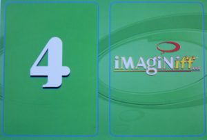 PARTS ONLY - Imaginiff Board Game - #4 Green Voting Card Only