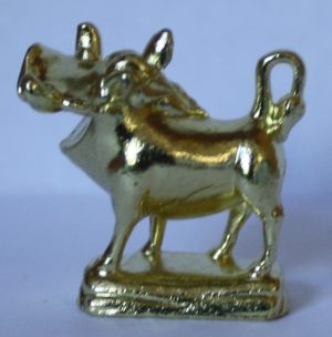 PARTS ONLY - Monopoly Board Game "Lion King" Version - (1) Metal "Pumbaa" Token Only