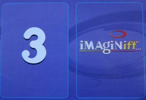 PARTS ONLY - Imaginiff Board Game - #3 Purple Voting Card Only