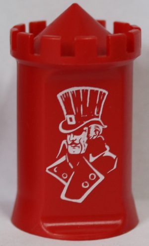 PARTS ONLY -Stratego Board Game Parker Bros 1959 Version - (1) Red Spy Only