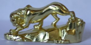 PARTS ONLY - Monopoly Board Game "Lion King" Version - (1) Metal "Scar" Token Only