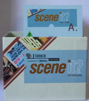 PARTS ONLY -Scene It Board Game "Turner Classic Movies" Edition - (200) Trivia Cards in Box Only