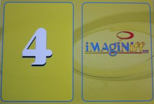 PARTS ONLY - Imaginiff Board Game - #4 Yellow Voting Card Only