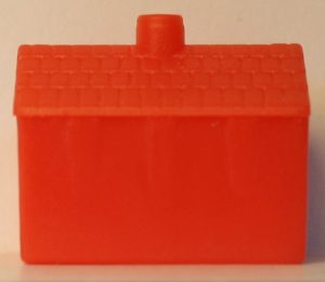 PARTS ONLY -Monopoly Board Game - (1) Red Hotel Only