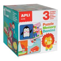 Apli Puzzle, Memory & Domino Activity Cube