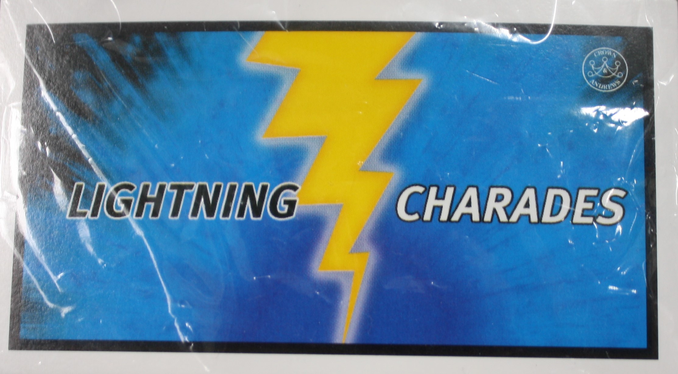 PARTS ONLY -Lightning Charades Board Game - Pack (50) Charade Cards #5