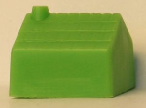 PARTS ONLY -Monopoly Board Game - (1) Green House Only