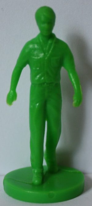 PARTS ONLY - Goosebumps "Terror in The Graveyard" Board Game - (1) Green Male Plastic Token Only