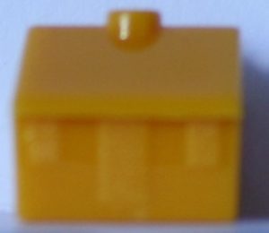 PARTS ONLY -Monopoly Board Game - (1) Small Orange House