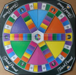 PARTS ONLY -Trivial Pursuit Digital Choice Board Game - Game Board Only