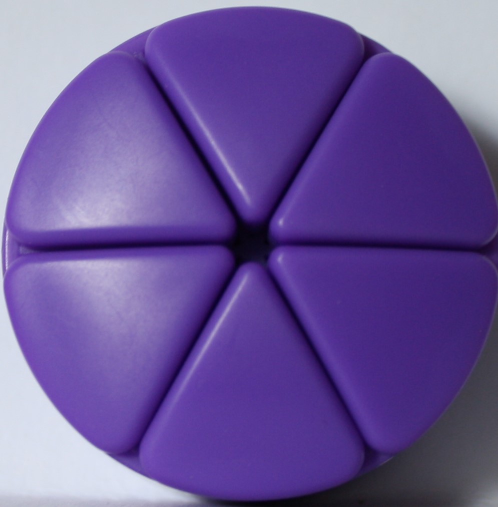 PARTS ONLY -Trivial Pursuit Digital Choice Board Game - Purple Wedges & Token Only